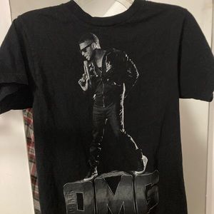 Usher -  OMG Tour  Black Shirt Size S